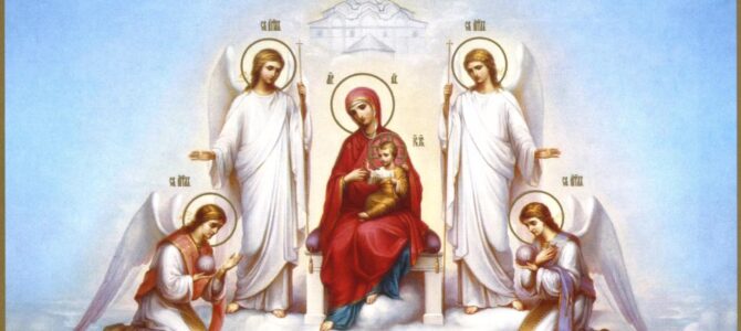 Явление Пресвятой Богородицы прп.Александру Свирскому